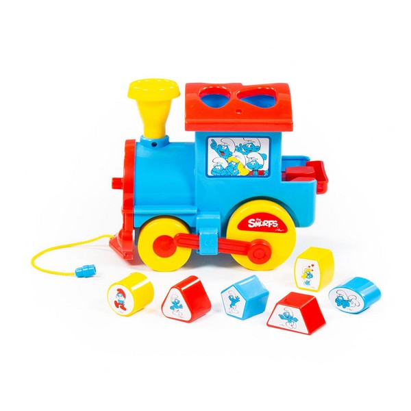 Продукт Polesie Toys - Сортер локомотив The Smurfs  - 0 - BG Hlapeta